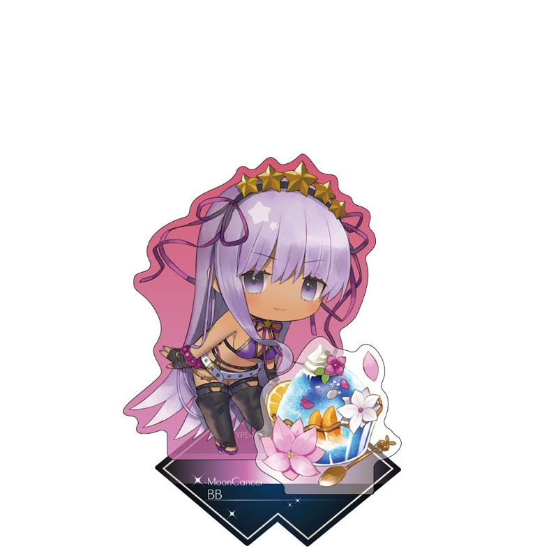 Fate/Grand Order Algernon Product CharaToria Acrylic Stand Moon Cancer / BB (January, 2024 Edition)