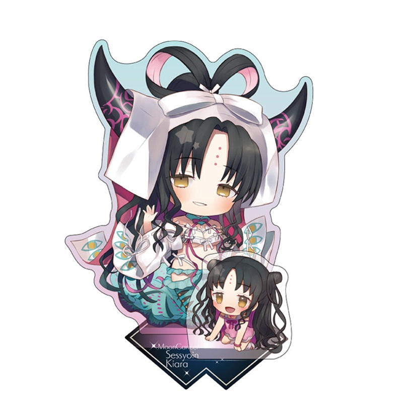 Fate/Grand Order Algernon Product CharaToria Acrylic Stand Moon Cancer / Sesshoin Kiara