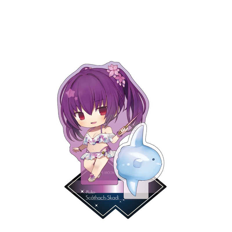 Fate/Grand Order Algernon Product CharaToria Acrylic Stand Ruler / Scathach=Skadi