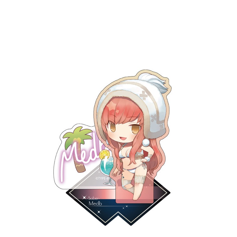 Fate/Grand Order Algernon Product CharaToria Acrylic Stand Saber / Medb Summer Queens