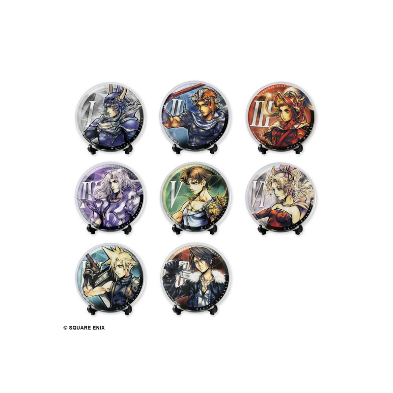 Final Fantasy Dissidia SQUARE ENIX Glass Plate Collection Vol.1(1 Random)
