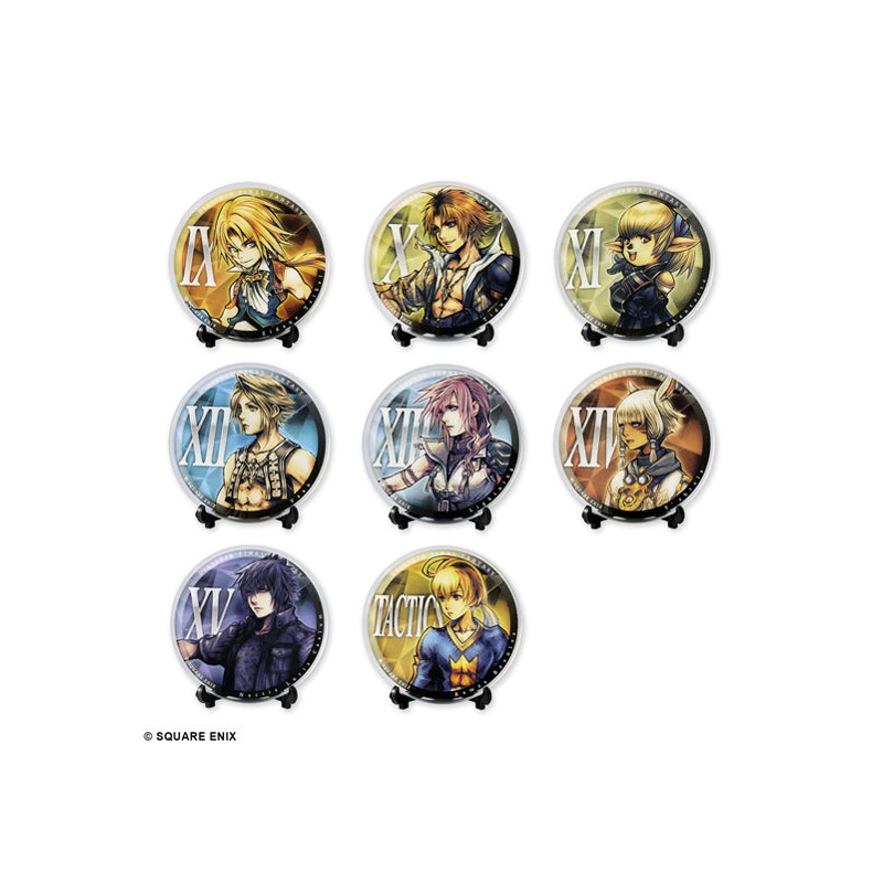 Final Fantasy Dissidia SQUARE ENIX Glass Plate Collection Vol.2(1 Random)