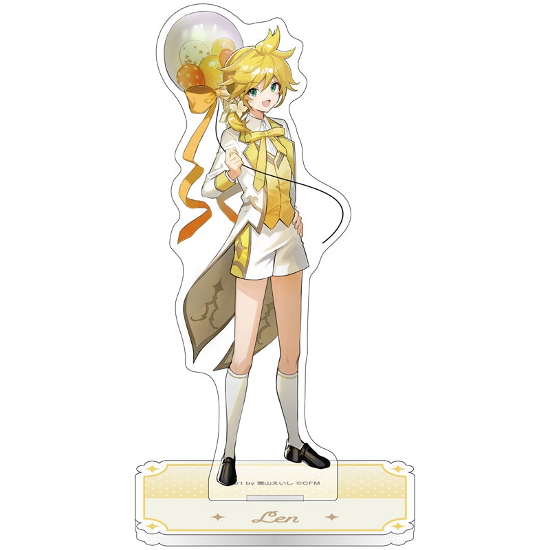 Hatsune Miku Series Movic Acrylic Stand Hatsune Miku 16th Birthday Kagamine Len
