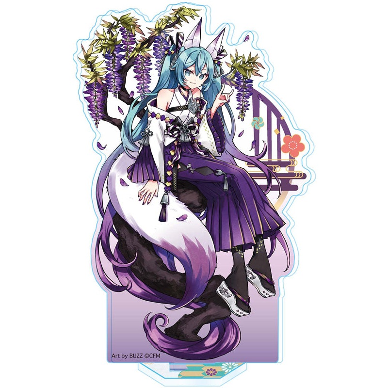 Hatsune Miku Twinkle Hyakki Yakou Acrylic Stand M Youko (Fuji)