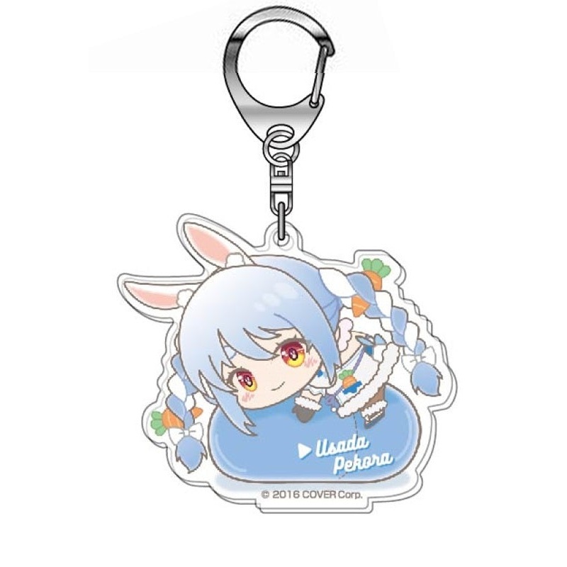 Hololive Bandai Acrylic Key Chain Hug Meets Vol.3 01 Usada Pekora AK