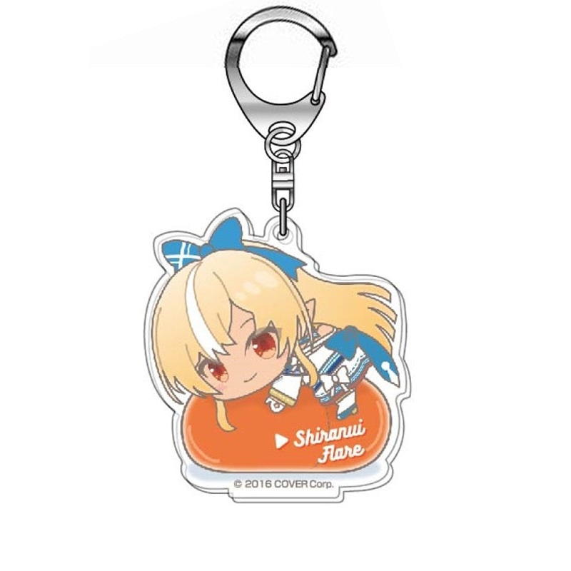 Hololive Bandai Acrylic Key Chain Hug Meets Vol.3 02 Shiranui Flare AK