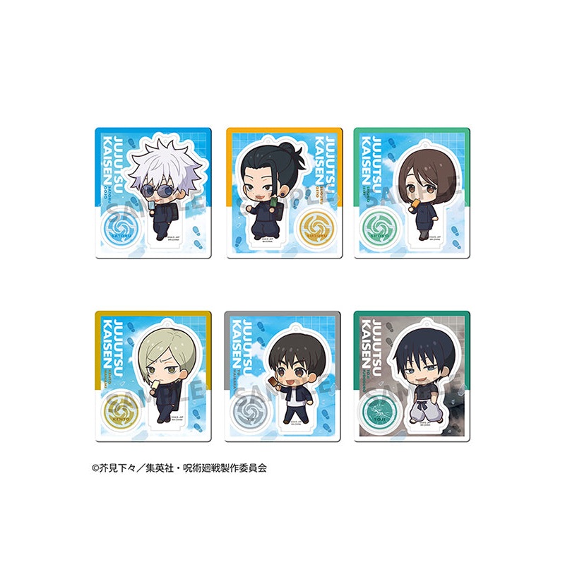 Jujutsu Kaisen Vol.3 MEGAHOUSE Tokotoko Acrylic Stand  Hidden InventoryPremature Death(set of 6)