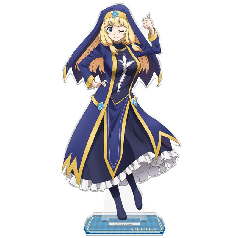 Kono Subarashii Sekai ni Bakuen wo! azumaker Acrylic Chara Stand C Cecily