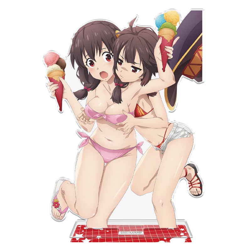 Kono Subarashii Sekai ni Bakuen wo! azumaker Acrylic Chara Stand D Megumin & Yunyun