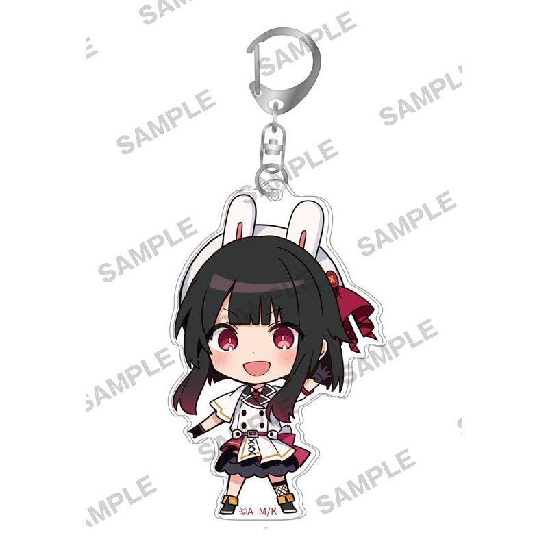 Kono Subarashii Sekai ni Bakuen wo! KADOKAWA Animated Commemoration Fair Original Illustration Acrylic Key Chain Megumin Idol Deformed Ver.