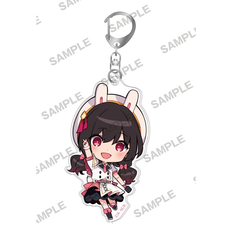 Kono Subarashii Sekai ni Bakuen wo! KADOKAWA Animated Commemoration Fair Original Illustration Acrylic Key Chain Yunyun Idol Deformed Ver.