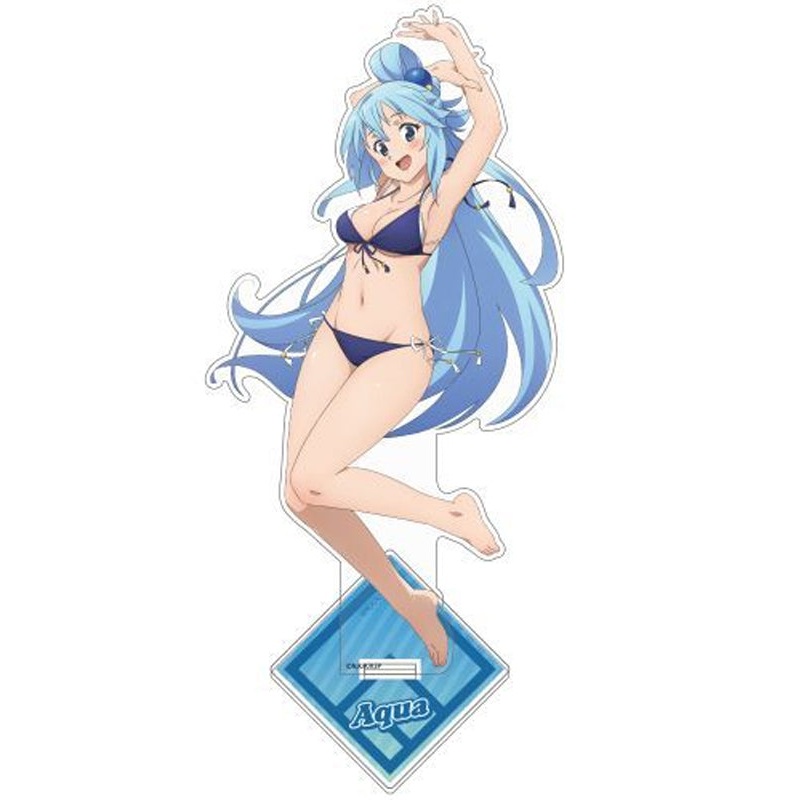 Kono Subarashii Sekai ni Shukufuku wo! 3 Cospa Original Illustration Aqua Swimwear Ver. Acrylic Stand (Large)