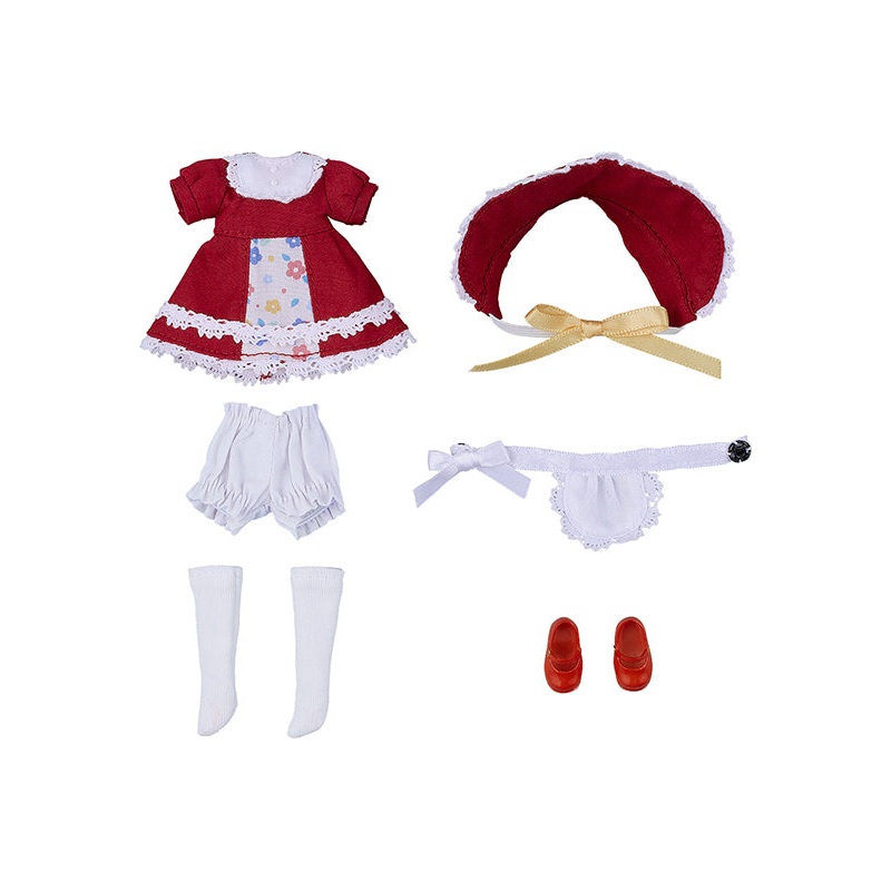 Nendoroid Doll Outfit Set: Old-Fashioned Dress (Red)