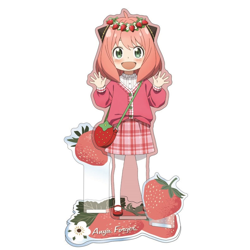 SPY x FAMILY Twinkle Acrylic Stand -Fruits- Strawberry