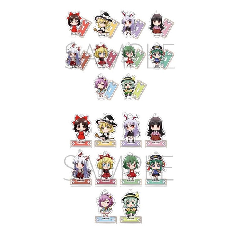 Touhou Project Movic Acrylic Key Chain with Stand Collection Dec2023 (1 Random)
