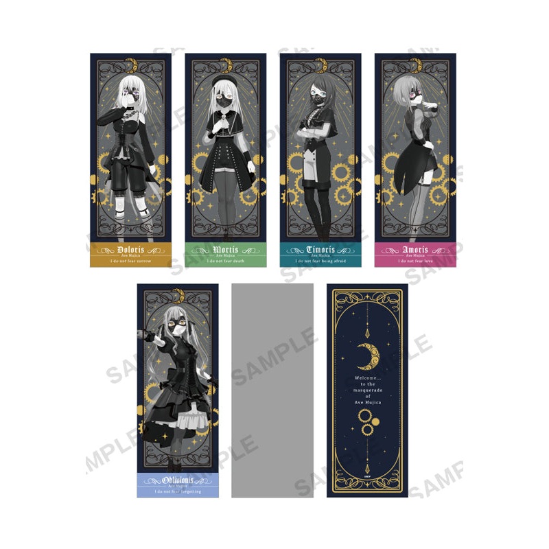 BanG Dream! Ave Mujica Bushiroad Creative Trading Ticket Style Card
