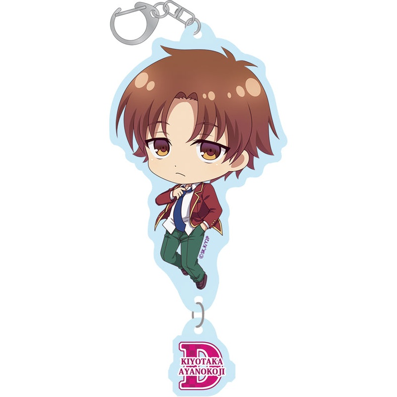 Classroom of the Elite Seasonal-Plants Puchichoko Acrylic Key Chain Ayanokoji Kiyotaka