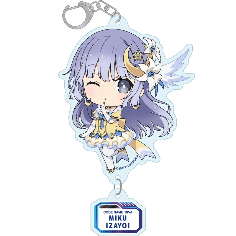 Date A Live IV Seasonal-Plants Acrylic Key Chain Izayoi Miku