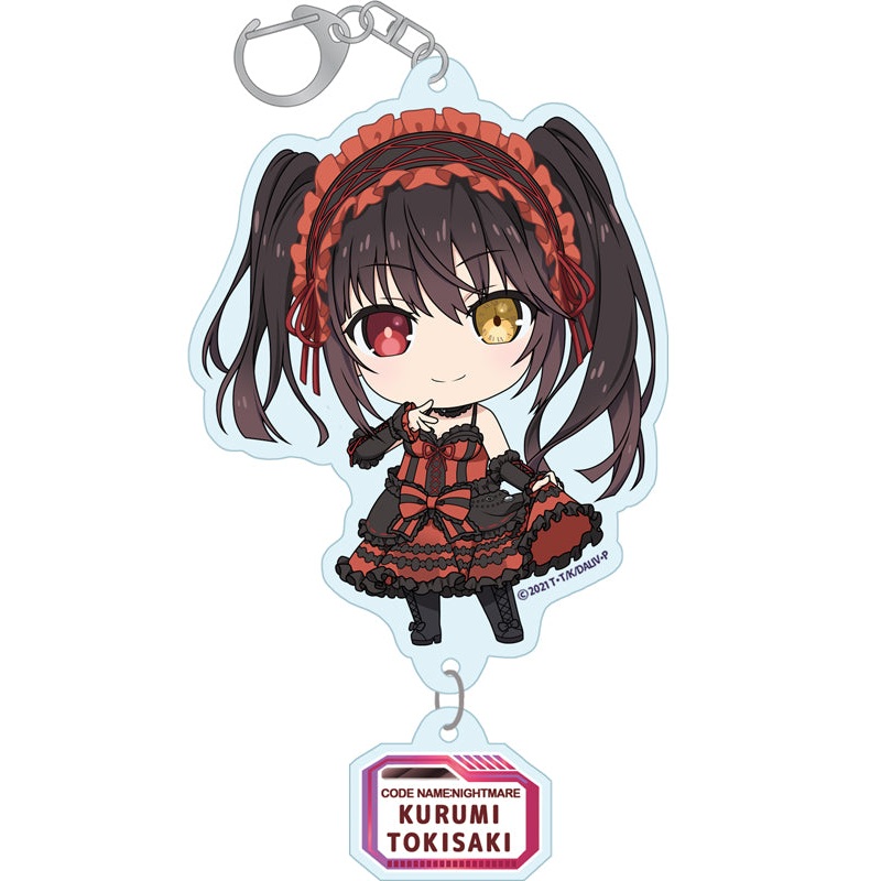 Date A Live IV Seasonal-Plants Acrylic Key Chain Tokisaki Kurumi