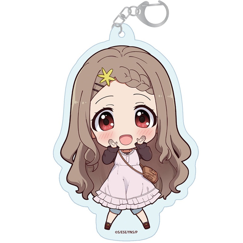 Encouragement of Climb: Next Summit Seasonal-Plants Puchichoko Acrylic Key Chain Aoba Kokona
