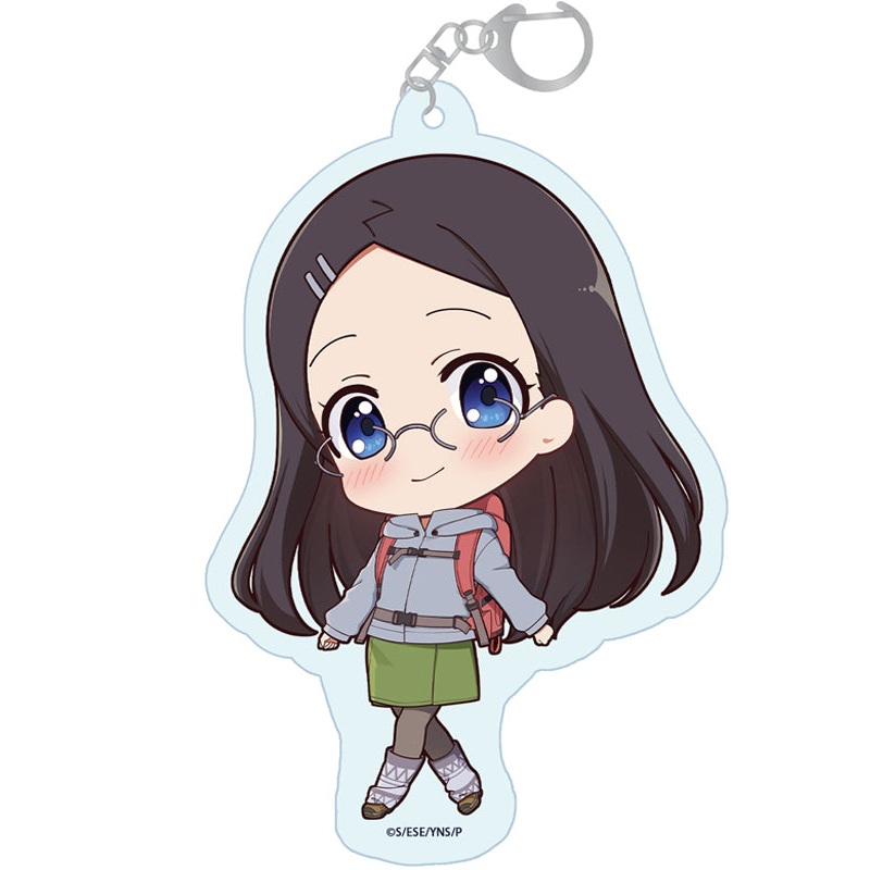 Encouragement of Climb: Next Summit Seasonal-Plants Puchichoko Acrylic Key Chain Saito Kaede