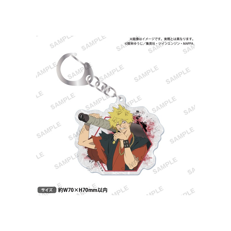 Hell's Paradise: Jigokuraku Bushiroad Creative Japanese Paper Style Acrylic Key Chain Aza Chobe