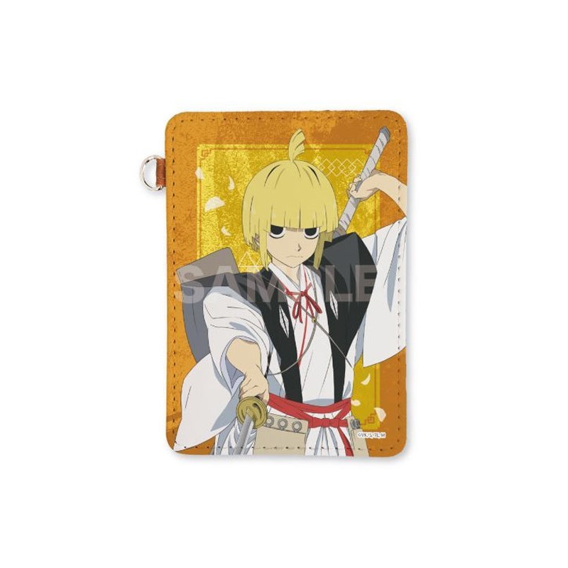 Hell's Paradise: Jigokuraku CS.FRONT Leather Pass Case 10 Yamada Asaemon Fuchi