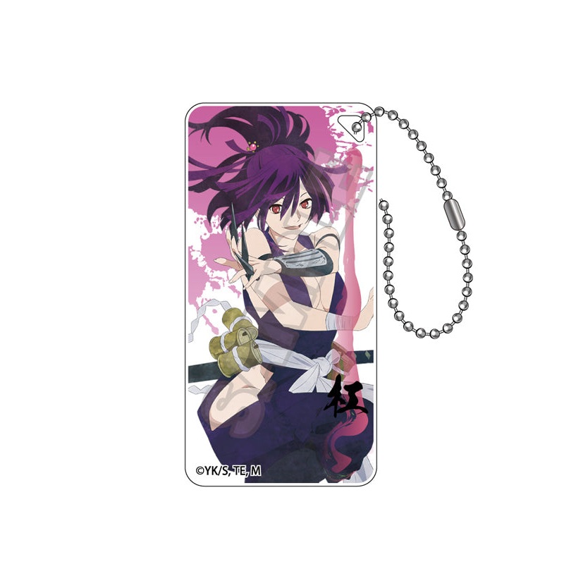 Hell's Paradise: Jigokuraku GRANUP Grunge Art Domiterior Key Chain Yuzuriha