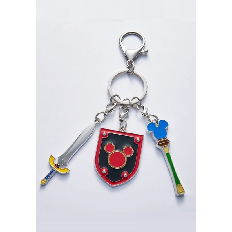 Kingdom Hearts Square Enix Metal Key Chain Dream Sword / Dream Rod / Dream Shield