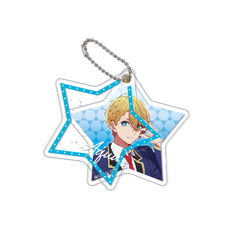 Oshi no Ko Canaria Acrylic Slide Key Chain 02 Aqua