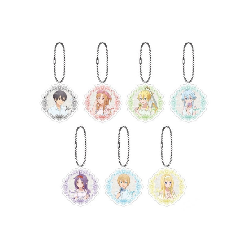 Sword Art Online Movic Acrylic Key Chain Collection(1 Random)