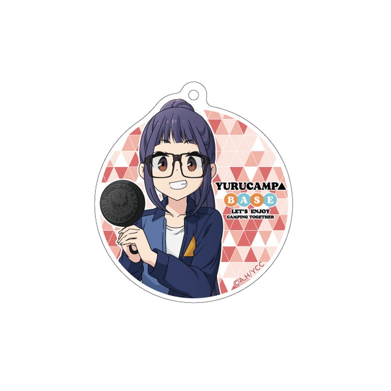 Yurucamp ACROSS YURUCAMP BASE Acrylic Key Chain Chiaki