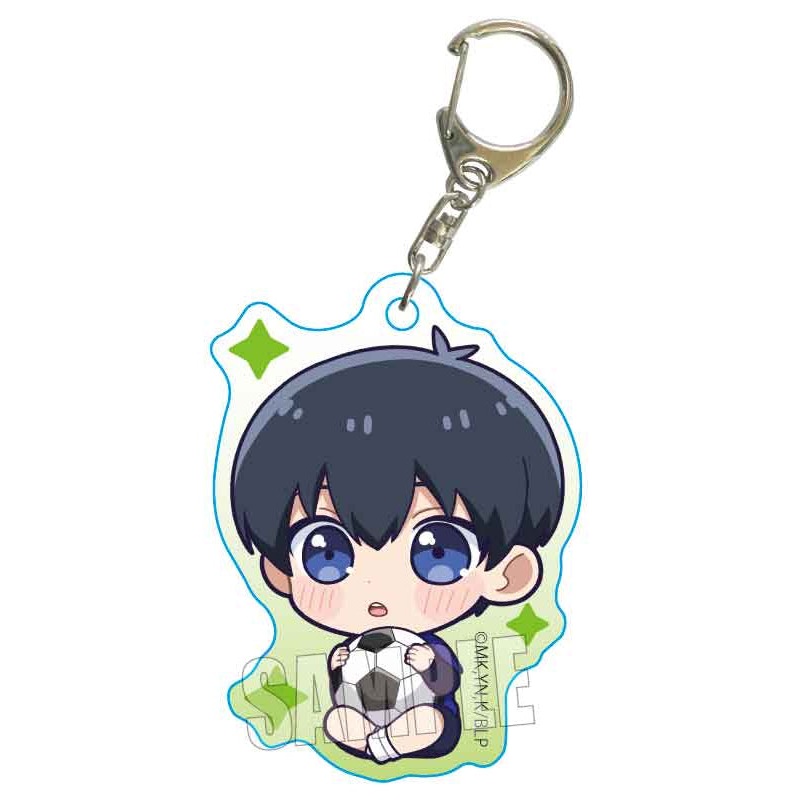 Blue Lock Bell House Petit Memo! Acrylic Key Chain Isagi Yoichi