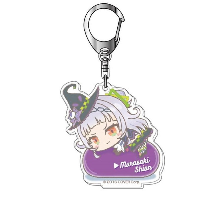 Hololive Bandai Acrylic Key Chain Hug Meets Vol.4 02 Murasaki Shion AK