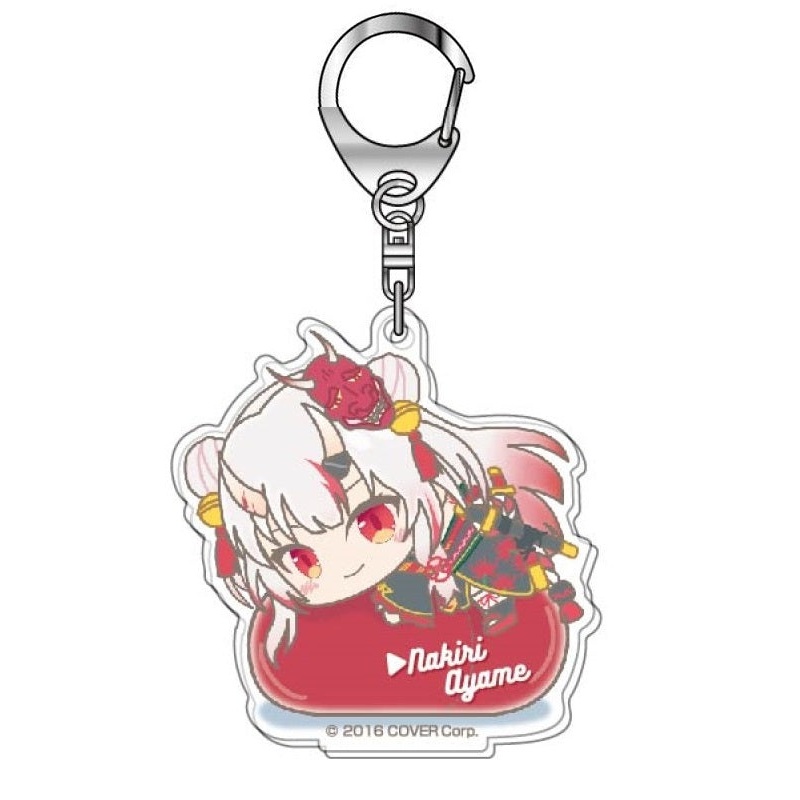 Hololive Bandai Acrylic Key Chain Hug Meets Vol.4 03 Nakiri Ayame AK