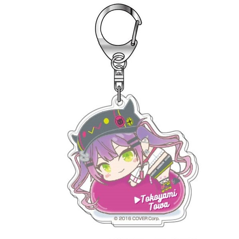 Hololive Bandai Acrylic Key Chain Hug Meets Vol.4 08 Tokoyami Towa AK