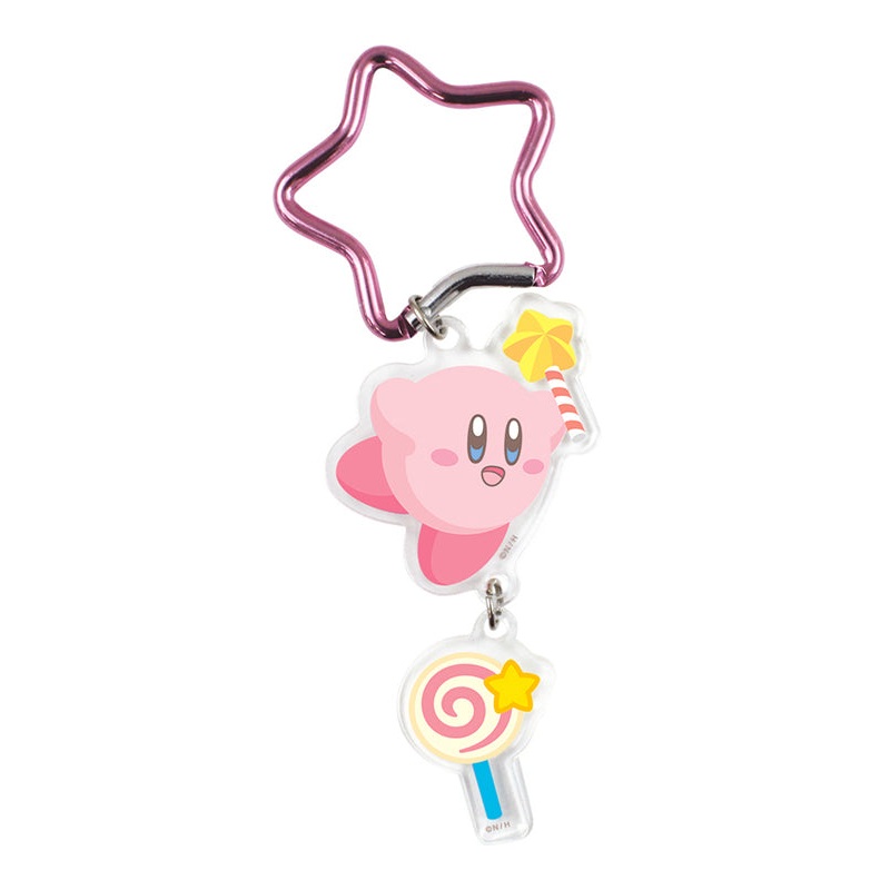 Kirby's Dream Land T's Factory Acrylic Key Chain with Carabiner Star Rod
