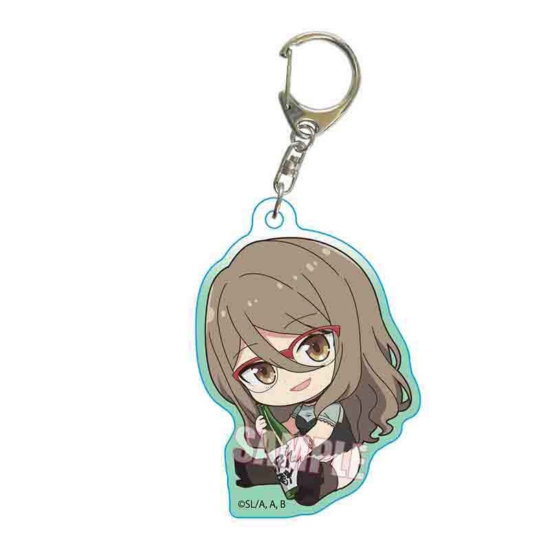 Lycoris Recoil Bell House GyuGyutto Acrylic Key Chain Nakahara Mizuki (Casual Outfit)