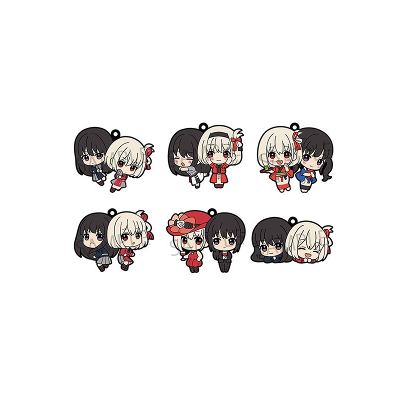 Lycoris Recoil MEGAHOUSE Rubber Mascot Buddycolle (1 Random)