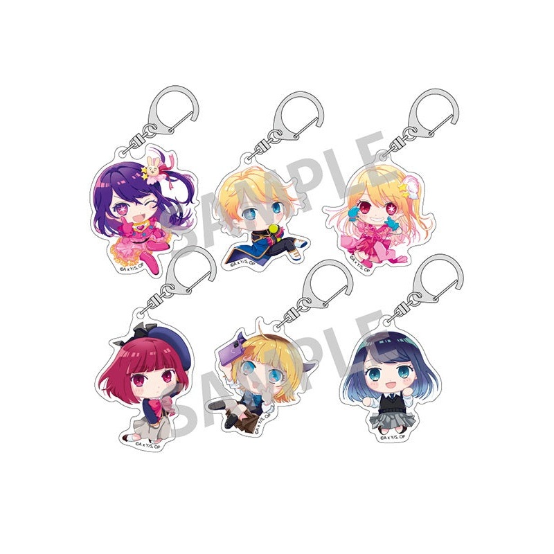 Oshi no Ko KAMIO JAPAN Trading Acrylic Key Chain Okkochi(1 Random)