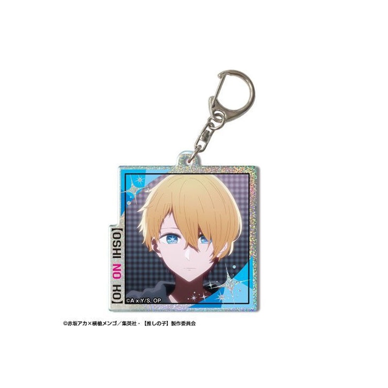 Oshi no Ko Licence Agent Hologram Acrylic Key Chain Design 07 Aqua A