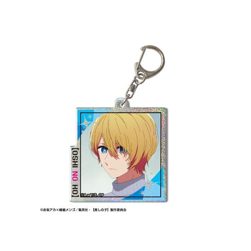 Oshi no Ko Licence Agent Hologram Acrylic Key Chain Design 08 Aqua B