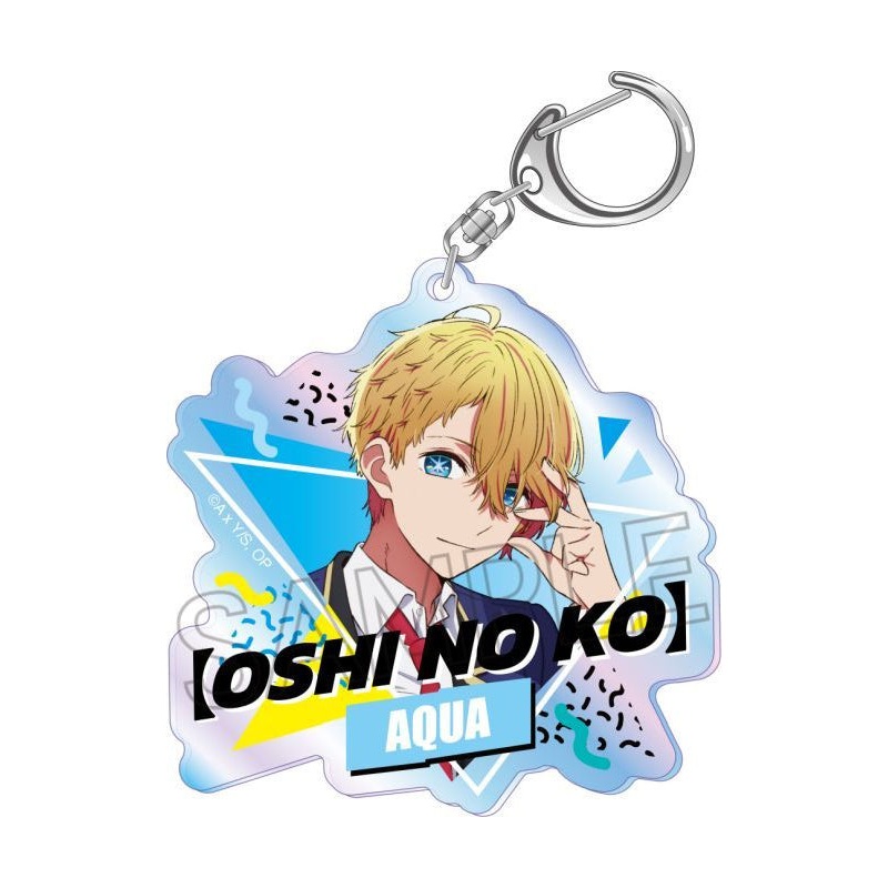Oshi no Ko Twinkle Aurora Acrylic Key Chain Aqua