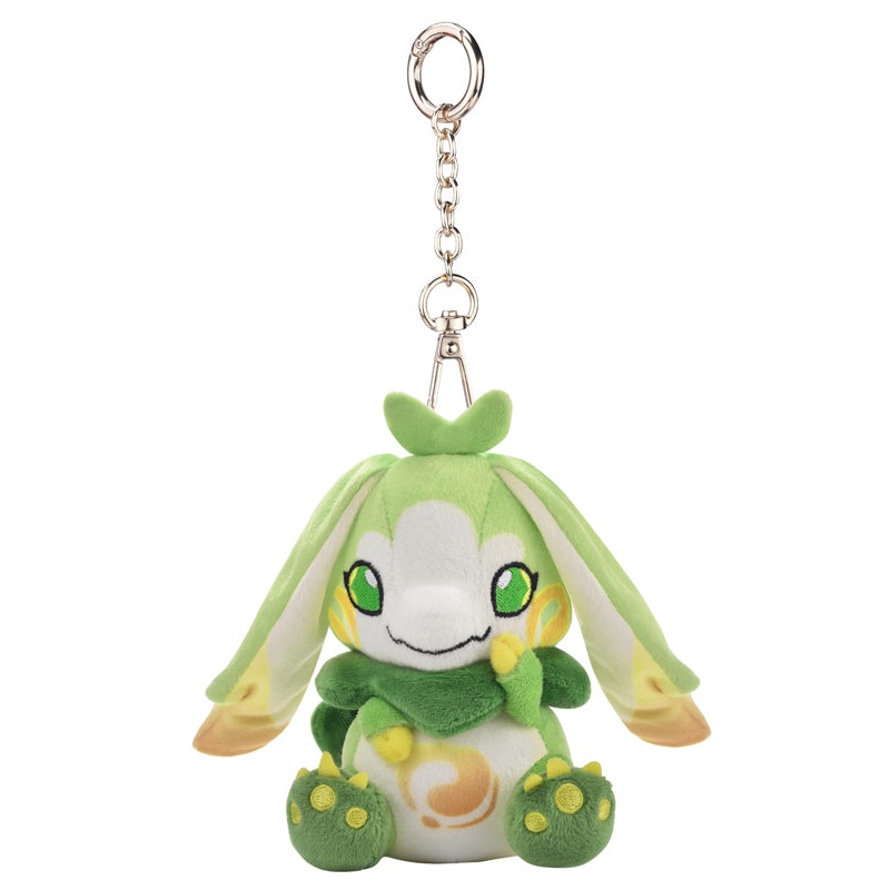 Genshin Impact miHoYo Blaze to Natlan Series Baby Saurian Plush Key Chain Yumkasaurus