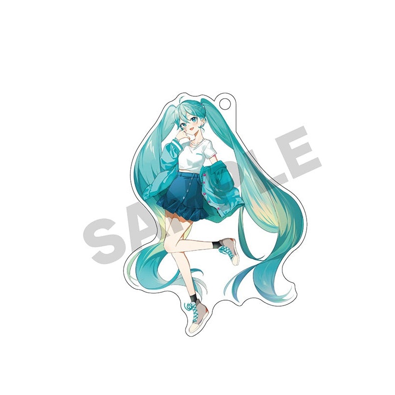 Hatsune Miku Acsta Omutatsu Kato Shokai Dr. Gauss x Hatsune Miku Acrylic Key Chain