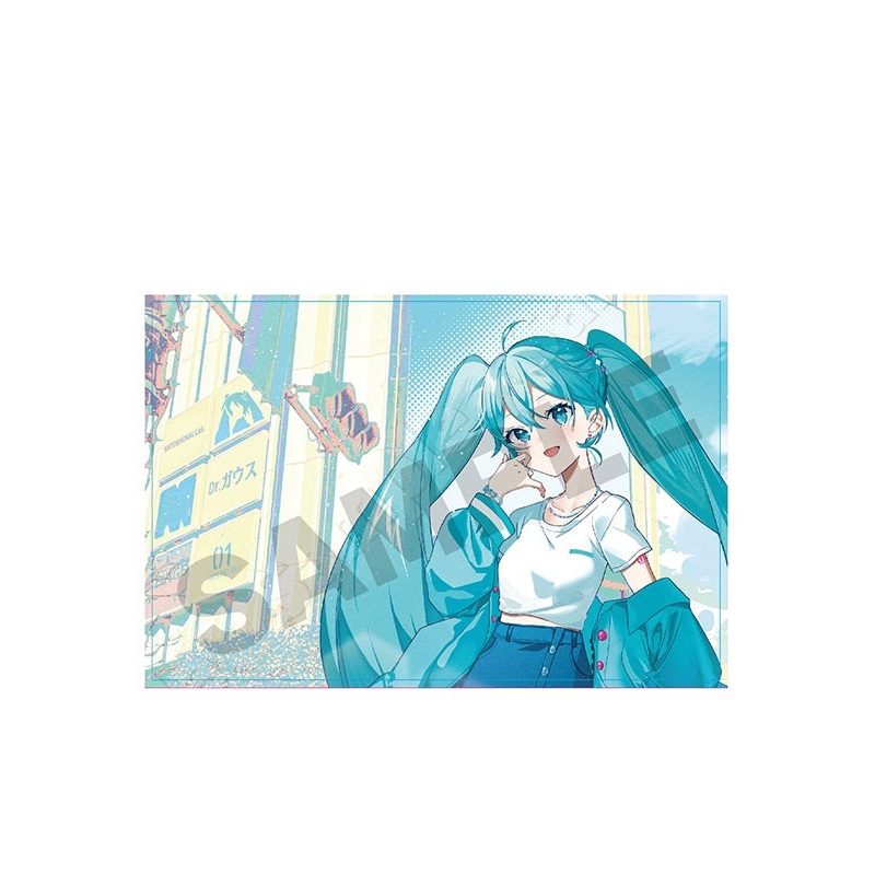 Hatsune Miku Acsta Omutatsu Kato Shokai Dr. Gauss x Hatsune Miku Postcard