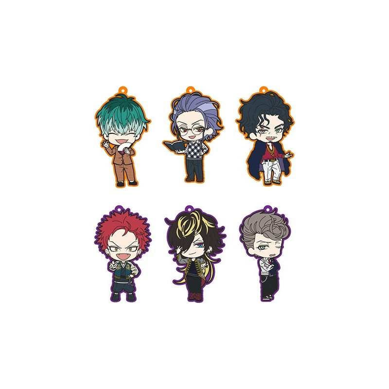 Hypnosismic -Division Rap Battle- Movic Rubber Strap Collection Osaka Division & Nagoya Division Chibi Chara(1 Random)