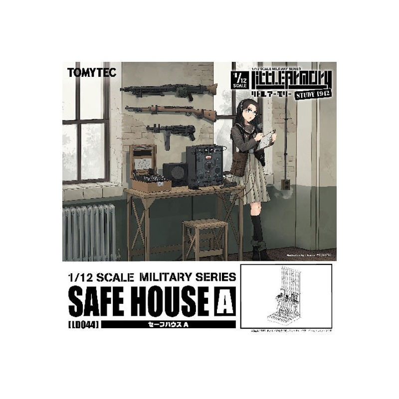 LD044 TomyTec LittleArmory Safe House A