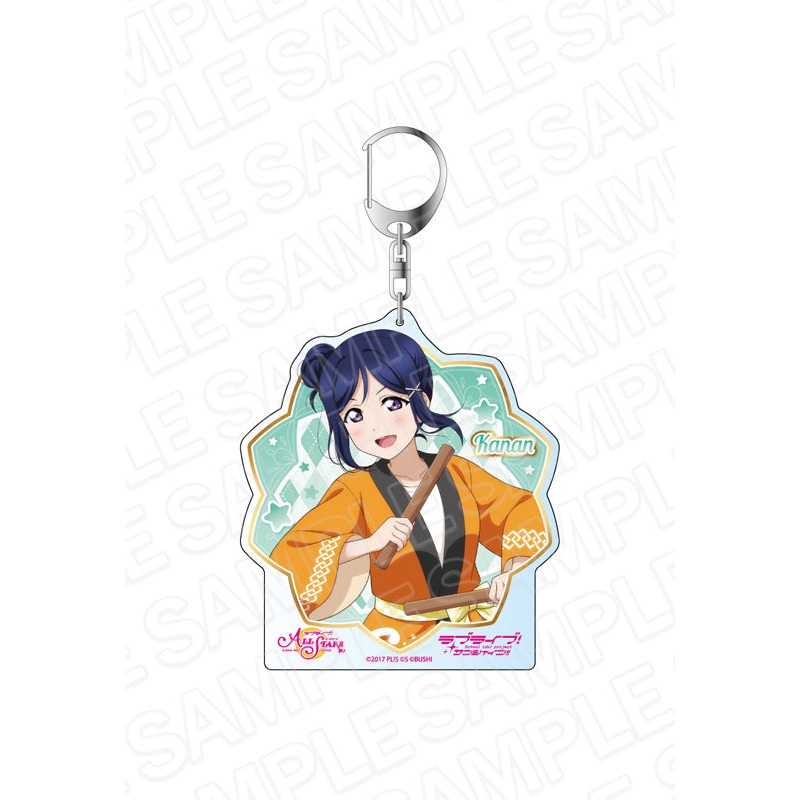 Love Live! School Idol Festival All Stars Contents Seed Deka Key Chain Matsuura Kanan A Midsummer Night's Hopes Ver.
