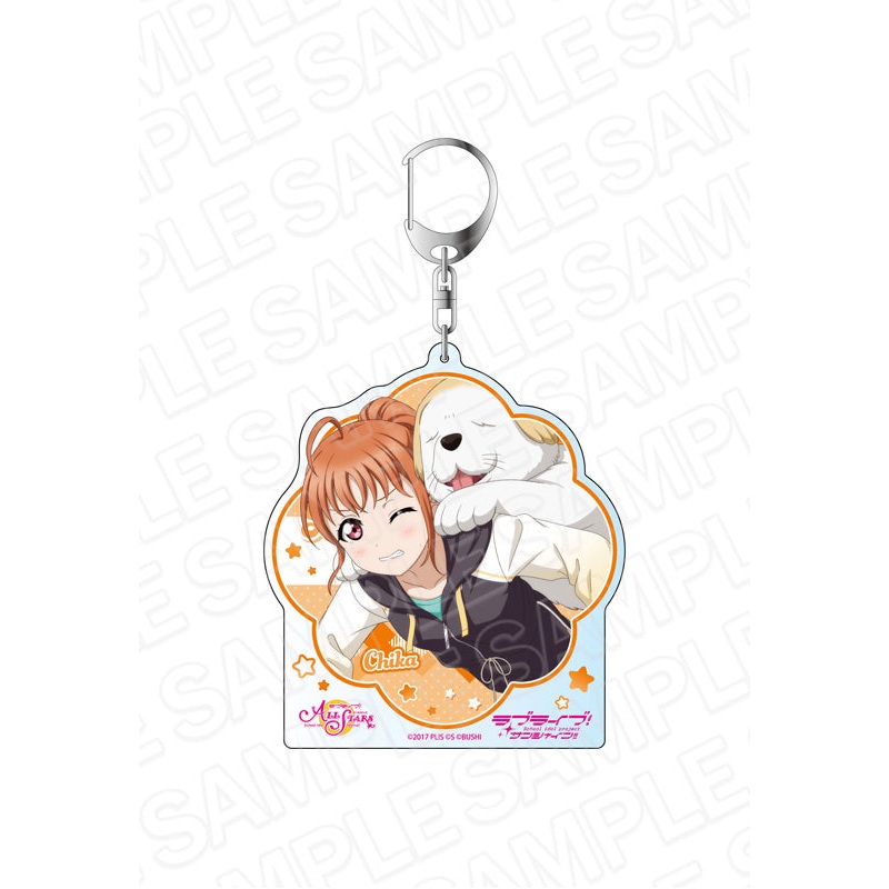 Love Live! School Idol Festival All Stars Contents Seed Deka Key Chain Takami Chika All Star Festival Vol.35